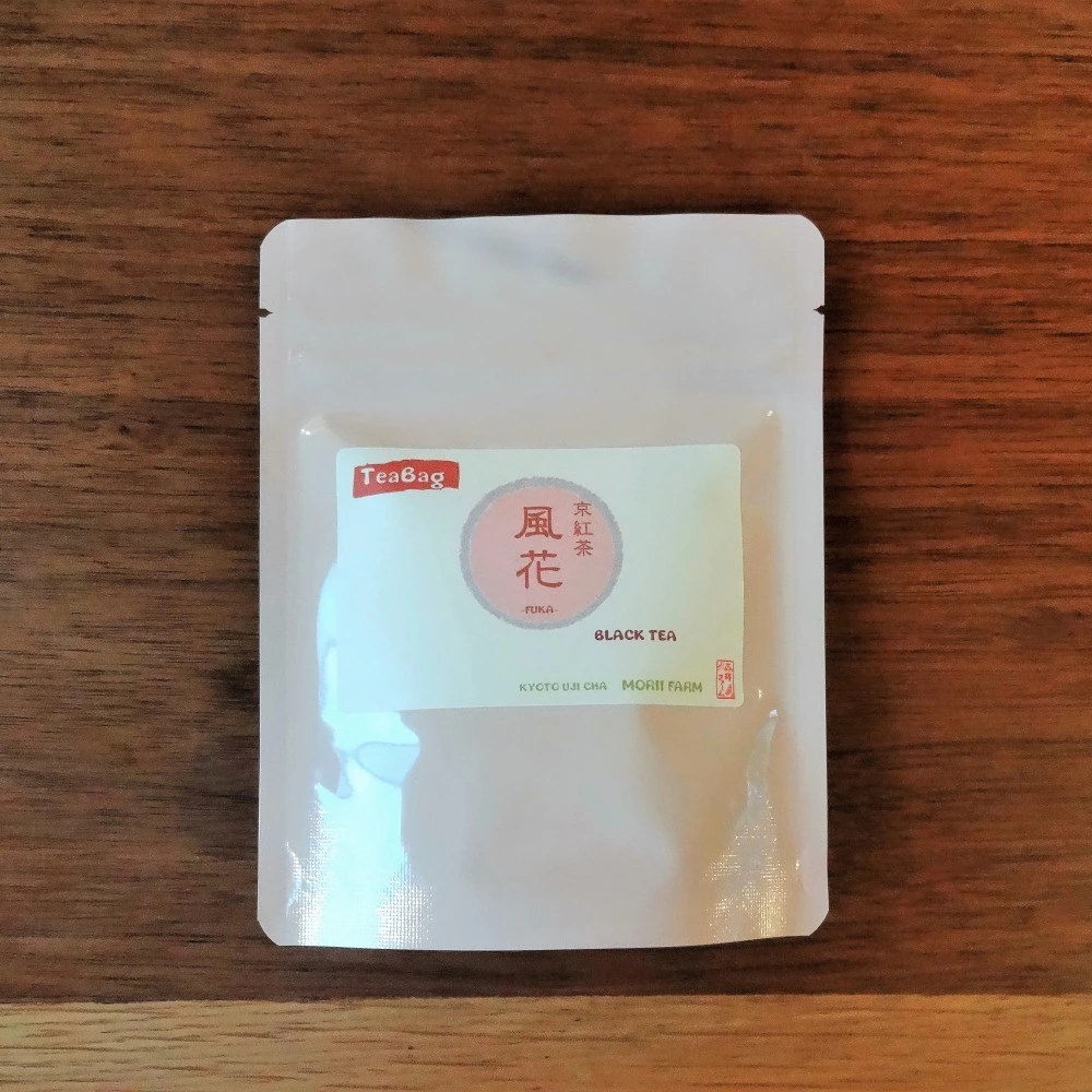メール便185円♡TeaBag京都のほっこり紅茶！風花♡農薬不使用お茶