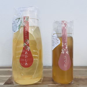 あかしあはちみつ500g   さくらはちみつ200g