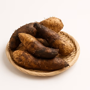 ねばり抜群！豊田市旭産土付き『大和芋』2kg（梱包込）