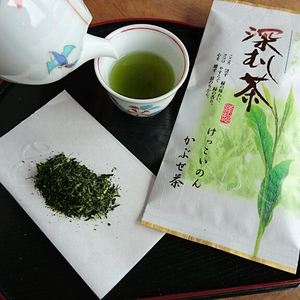 ☆2021年新茶☆かぶせ深むし茶 けっこいのん100g×5本