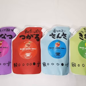 無添加りんごジュース200ｍｌ　飲み比べセット　9パックセット