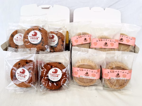 いちごドーナツ（１箱５個）と苺マドレーヌ（１箱５個）のセット