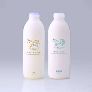 牛乳本来の自然なおいしさ！『特選牛乳』と『のむヨーグルト』800ml各2本セット