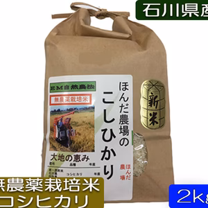 令和5年産 EM自然農法 無農薬 コシヒカリ 『大地の恵』 2〜30kg