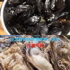 南三陸志津川湾より　漁師直送　殻付き真牡蠣＋ムール貝　お買い得セット！　