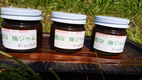品切れ中　血糖値にやさしい　無農薬＆木成り完熟　紀州南高梅ジャム