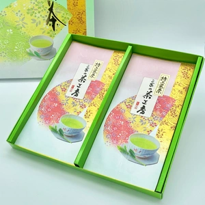 [ポケマル便] 特上煎茶「桜」2本組 狭山茶ギフトセット お祝い等の贈り物に