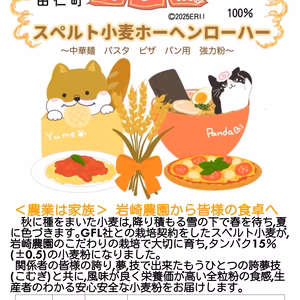 北海道産スペルト小麦粉ホーヘンローハー750g