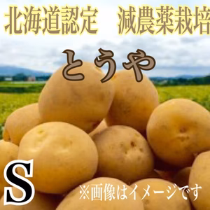 《更に5%増量！》減農薬栽培 じゃがいも【とうや】Ｓサイズ