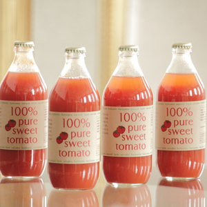 【無水・無塩・無添加】至高の１００％ピュア・スイート・トマトジュース４本セット