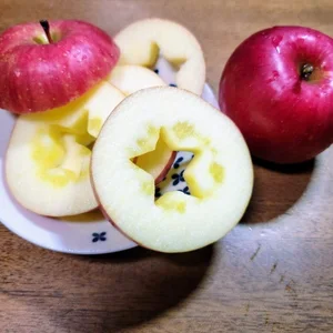 リンゴ食べきりサイズ❗サンふじ家庭用小玉(5㎏)