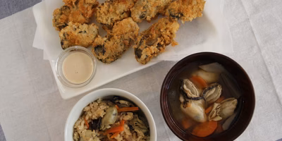 【漁師飯】カキ漁師一家の牡蠣づくしな食卓を真似てみたい〜！（生産者に聞くカキ飯&カキの味噌汁レシピ）