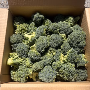 洗って茹でるだけ！特別栽培カットブロッコリー