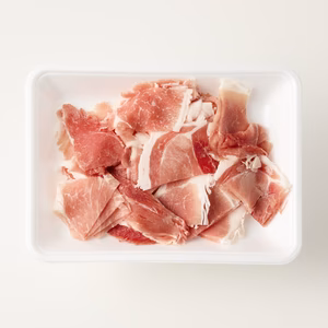 【鹿児島伝統の黒豚】色々使える！黒豚こま切れ