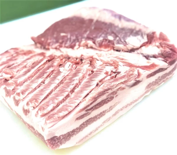 【豚の角煮に！／冷蔵】☆肉塊☆金星佐賀豚バラブロック（２kg)