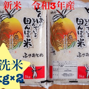 新米　令和3年産　ふさおとめ　無洗米　10kg