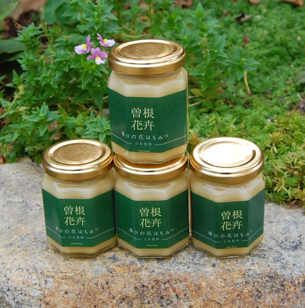 「瀬戸の花はちみつ」日本ミツバチ（1瓶160ｇ×4個）