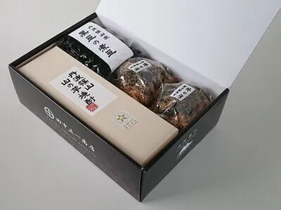 丹波篠山特産品　山の芋・山の芋焼酎・黒豆煮豆セット