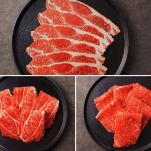 【ギフト】豪華３種しゃぶしゃぶ用セット 計600g～　熨斗対応可