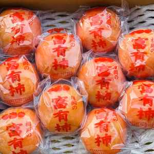 福岡県産　冷蔵柿【富有】2Lサイズ　10個(クール便)