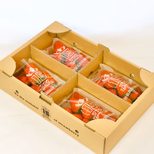 朝摘み！　紅ほっぺ（当日収穫、発送）【1P200g×4 1箱】