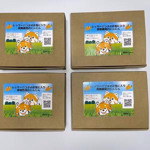 レッサーパンダのお気に入り♪　徳橋農場のにんじん 800g×4箱セット