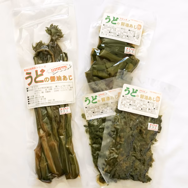 雪国の味物語「うどの醤油漬けセット」（送料込み）