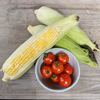 【北海道上富良野産】朝採り！小さめトウモロコシ＆ミニトマトセット