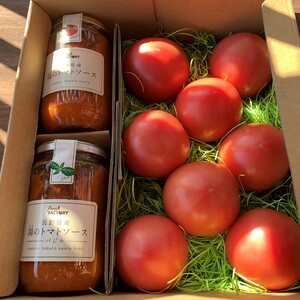 『陽の香り』トマトソース＆フレッシュトマトの詰め合わせセット