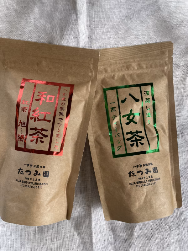 【ポスト投函】八女茶お試しティーバッグ2種セット