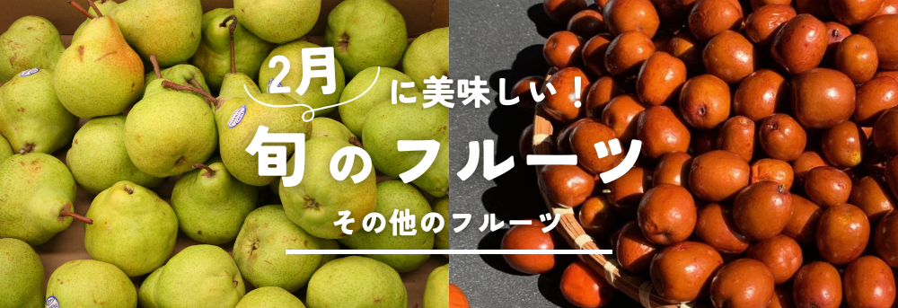 それ以外にもまだまだ２月に旬の果物