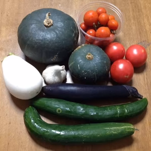 自然栽培　2020注目夏野菜絶品食べ比べセット　5種、13品種程度