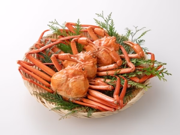 『佐渡島から食卓へ』浜茹で紅ズワイガニ（1杯500g/3杯）