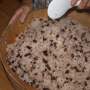 赤飯用　小パック乾燥ささげ豆  - 平成三十年産農薬未使用 (200g)