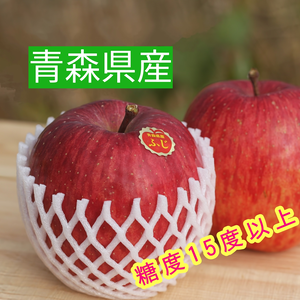 【お試し価格】サンふじ　青森県産　りんご　糖度15度以上　リンゴの定番　