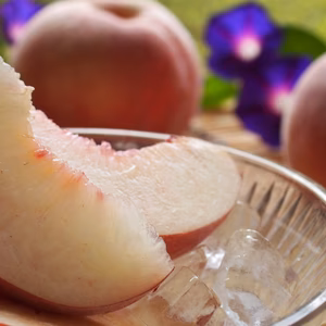 【人気上昇中！硬めでミルキーな甘さ！】完熟もも「幸茜」(さちあかね)