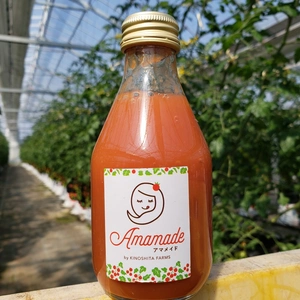 ミニトマト「アマメイド」100％ジュース