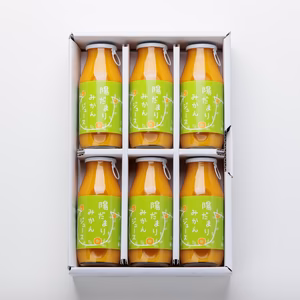 【6本セット】 三ヶ日青島みかんジュース ストレート100％　180ml×6本