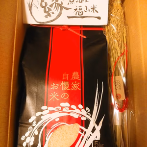 令和元年産の魚沼産コシヒカリ《福山米》⭐稲穂飾り付き