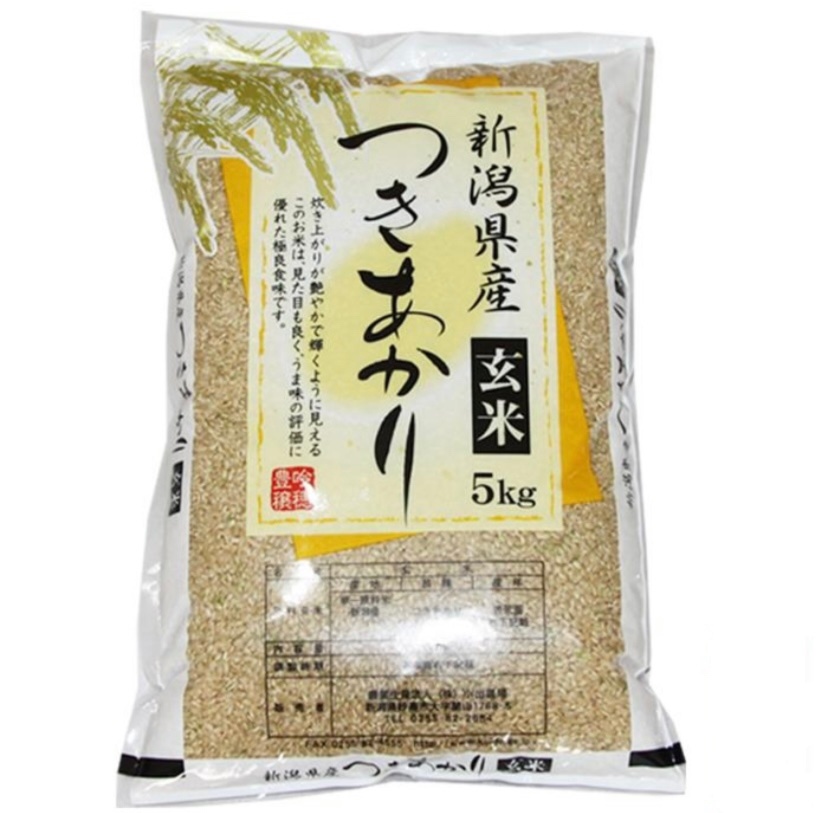 新米 令和7年産 新潟県産 つきあかり5キロ〜30キロ（玄米） ｜玄米の