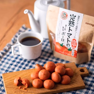 「加賀のトマト」完熟トマトのまーるまるボーロ　完熟トマトパウダー入り