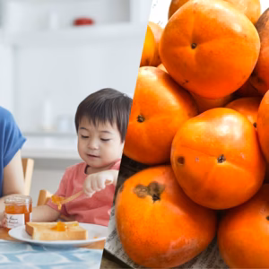 【農薬肥料不使用】樹上完熟柿3kg★ご自宅用