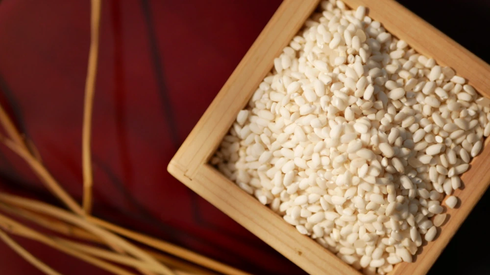 新米！【自然栽培のもち米】白米～お餅なら日本一のもち米「羽二重糯はぶたえもち」～