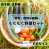 【野菜の味が濃い】もぐもぐ野菜セット 農薬・肥料不使用 (80サイズ・クール)