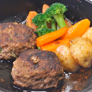 【ギフトセット】 生・ハラペーニョハンバーグ（120g）×3個