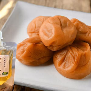 【春の福袋】 昔ながらの梅干 1kg (限定特価、梅酢つき)