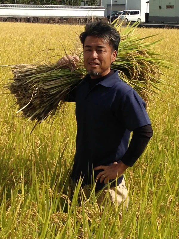 自然栽培の完熟米（肥料・農薬不使用）にこまる（玄米）