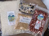 【再販】煎りピーナッツセット　福福セット　豆ごはんの素＆特別栽培米こしひかり
