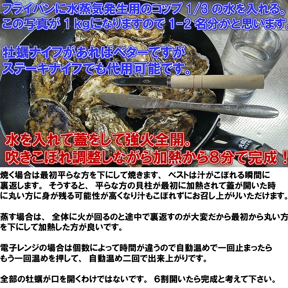 １ １０名様用選択可能 牡蠣 1 10ｋｇ殻付き 牡蠣 殻付き加熱用 宮城県産 農家漁師から産地直送の通販 ポケットマルシェ