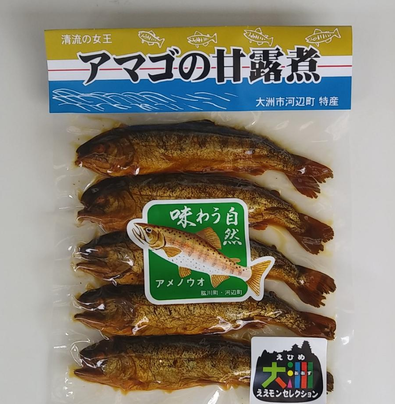 清流の女王「アマゴ」 甘露煮 5匹入り｜魚介類の商品詳細｜ポケットマルシェ｜産直(産地直送)通販 - 旬の果物・野菜・魚介をお取り寄せ